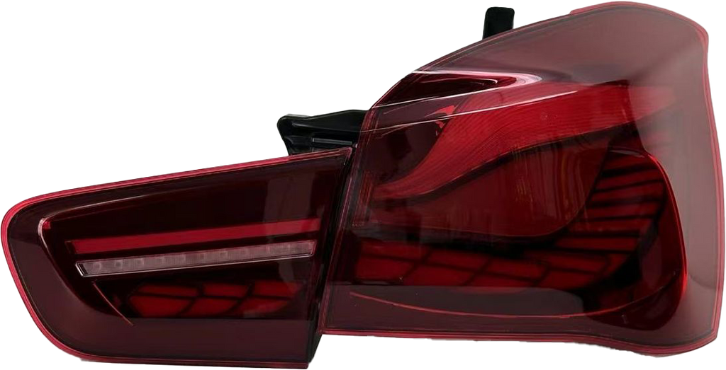 GTS Style LED Rear Lights RED 1 Series