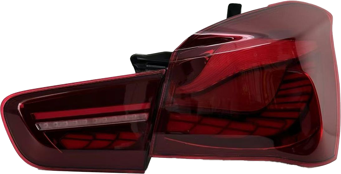 GTS Style LED Rear Lights RED 1 Series