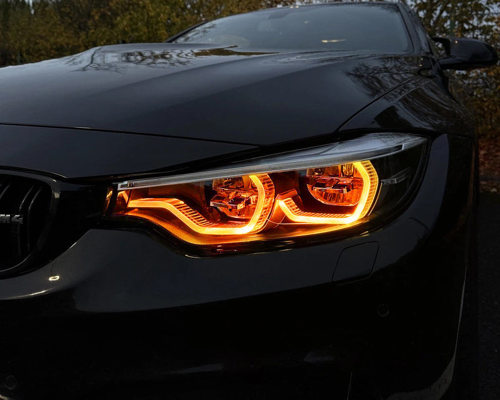 IKON Style LED Color Switching Headlights V2 F80 M3 / F82 M4 / F32/33/36 4 Series