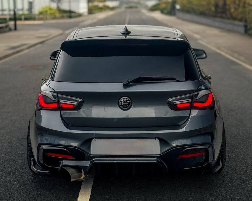 GTS Style LED Rear Lights RED 1 Series