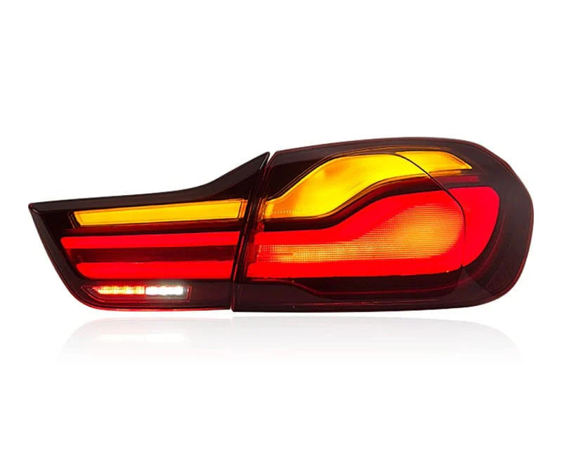 LCI Blackline Style LED Tail Lights - F32 F33 F36 4 Series / F82 F83 M4