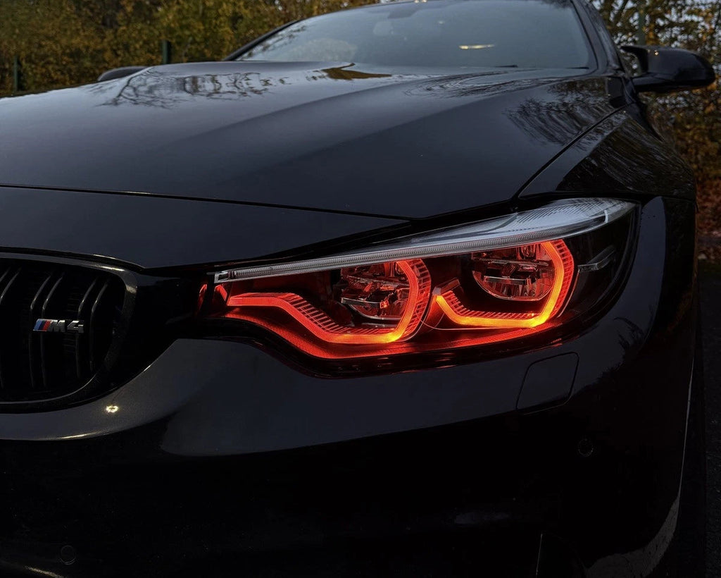 IKON Style LED Color Switching Headlights V2 F80 M3 / F82 M4 / F32/33/36 4 Series
