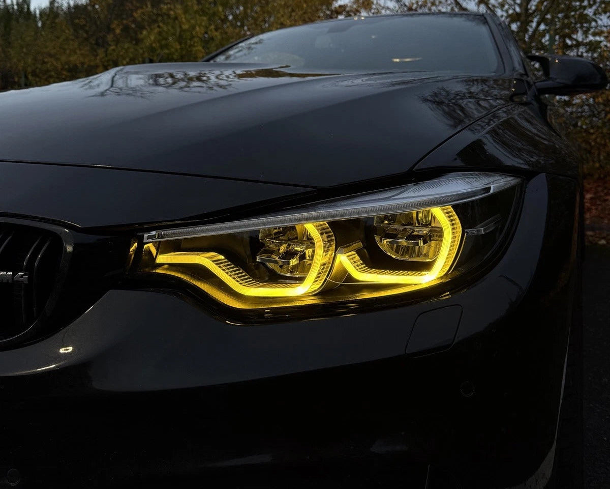 IKON Style LED Color Switching Headlights V2 F80 M3 / F82 M4 / F32/33/36 4 Series